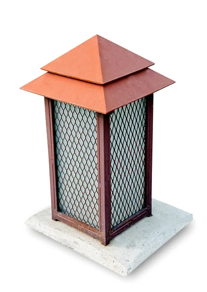 La lámpara Moderna aislada sobre el fondo blanco — Foto de Stock