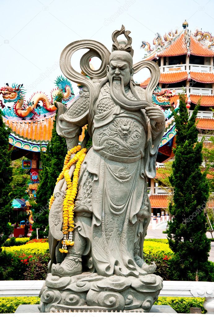 The Kwnao status of the goddess of integrity of China