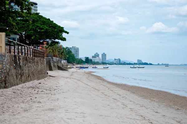 El paisaje de la playa de Hua Hin, Tailandia —  Fotos de Stock