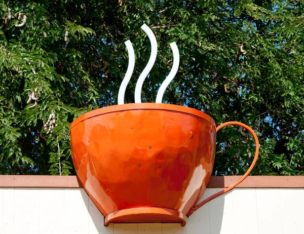 Символ чашка кави — стокове фото