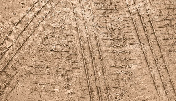 De band is ingeschakeld op de grond — Stockfoto