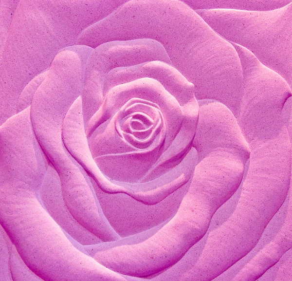 Skulptur sandstenen Rose — Stockfoto