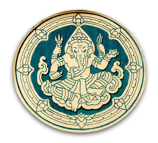 The Ganesha isolated on white background — Stock Photo, Image