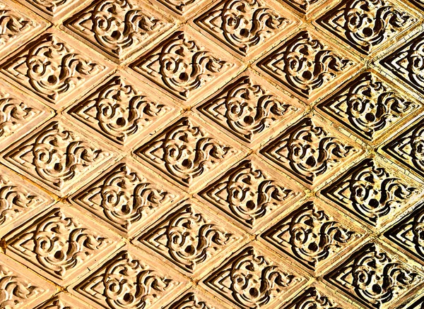A decoração de parede cerâmica vintage colorido telhas — Fotografia de Stock
