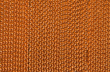 The Texture of brown corrugate cardboard background clipart