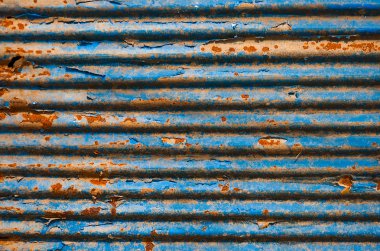 The Rusty corrugated metal texture background clipart