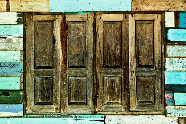 La vecchia finestra — Foto Stock