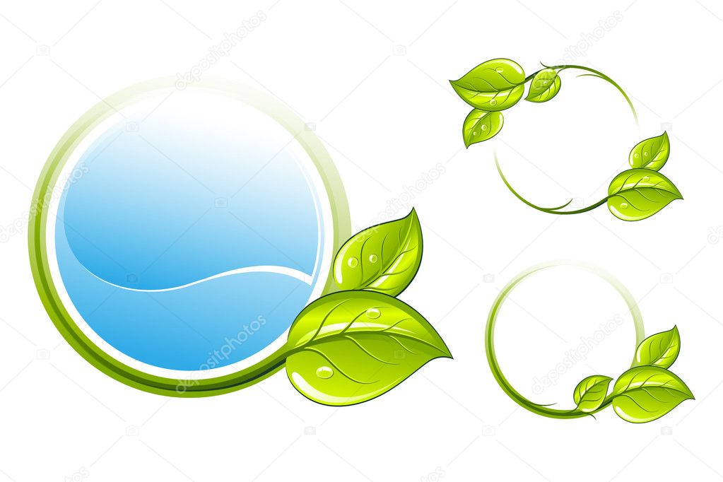 Green bio icon