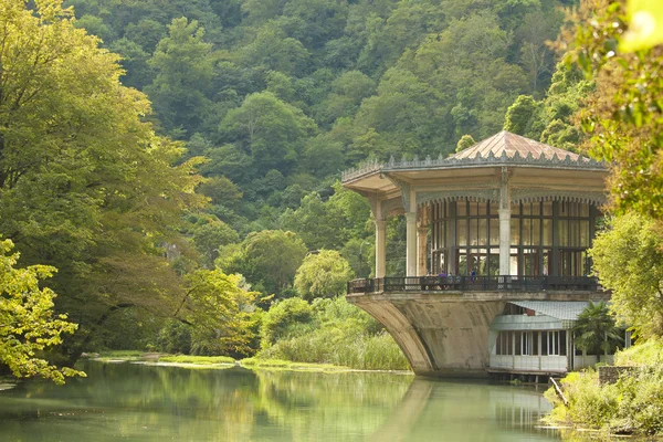 stock image Water pier. Abkhazia.