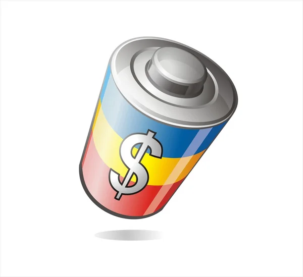 para pil illüstrasyon