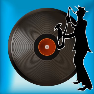 Vinyl Record Background clipart