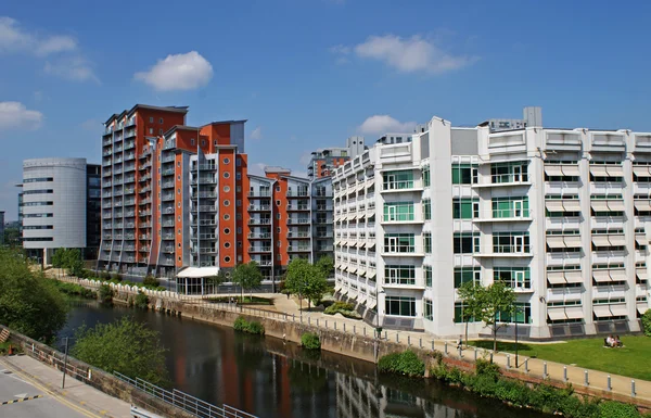 stock image Riverside Apartments