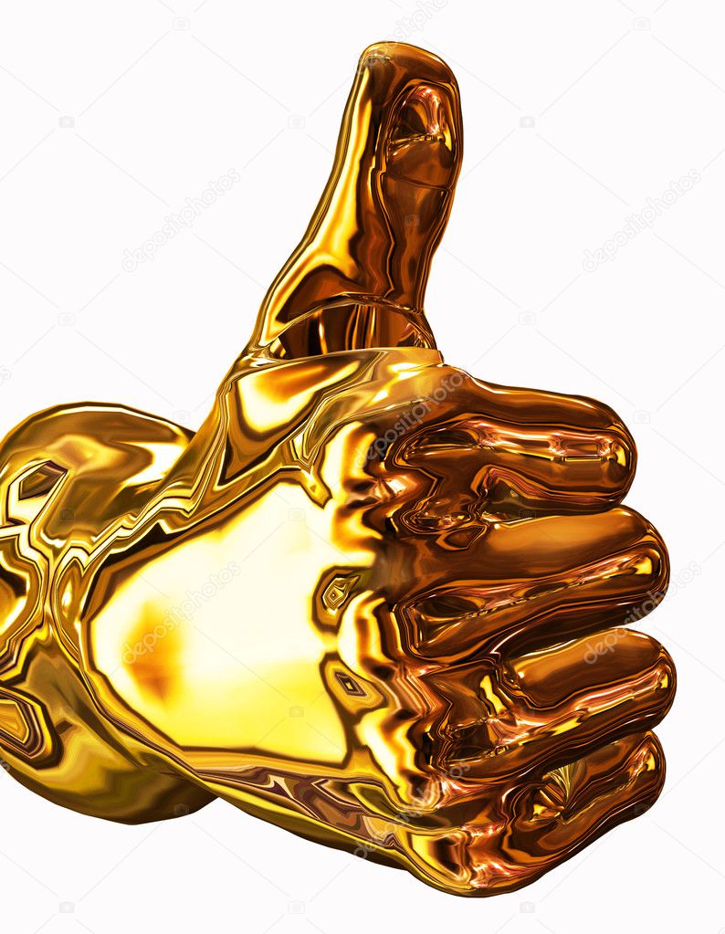 Golden Thumbs Up