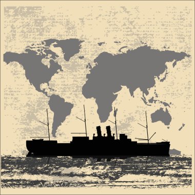 World Shipping Background clipart