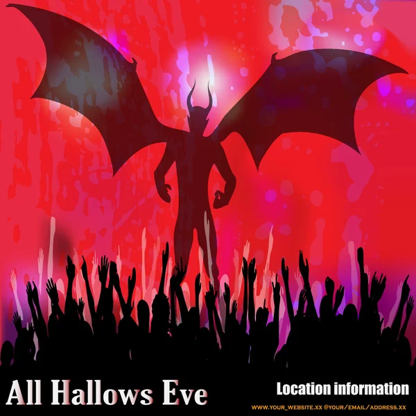 All Hallows Eve — Stockvector