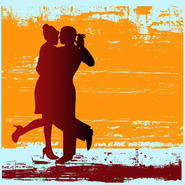 Grunge de tango — Image vectorielle