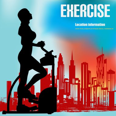 Exercise Flyer clipart