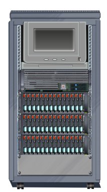 Computer Server Cabinet clipart