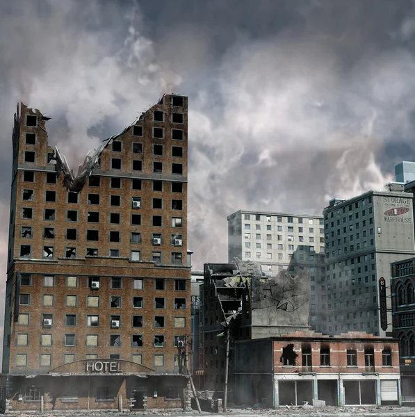 Destrucción urbana — Foto de Stock