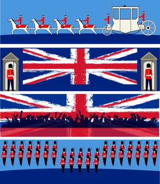Jubilee Banners clipart