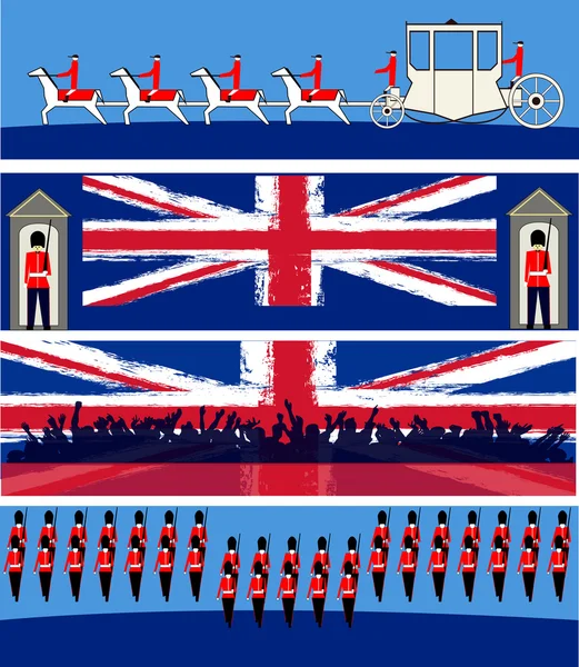 Jubilee Banners — Stock vektor