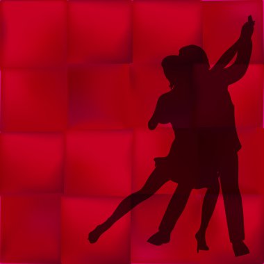 Ballroom Dance Flyer clipart