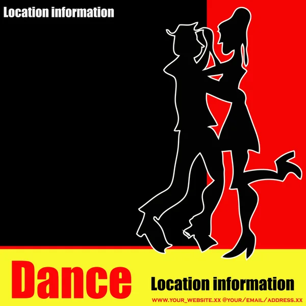 Danse du tango — Image vectorielle