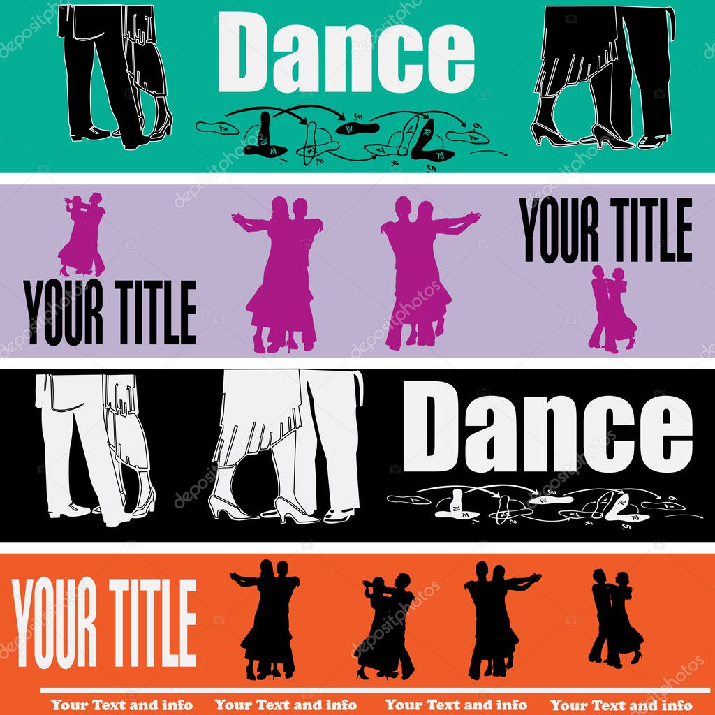 Ballroom Dancing Web Banner Templates