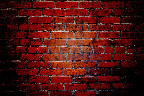 Czerwona cegła ściana tekstury tła — Zdjęcie stockowe