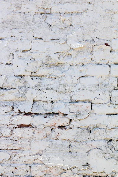 Witte baksteen muur achtergrond patroon — Stockfoto