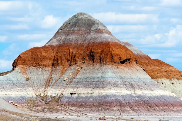 彩绘沙漠丘 — 图库照片