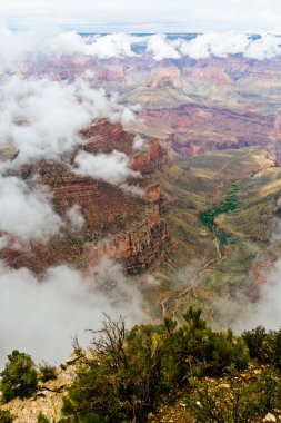 Grand Canyon National Park Cloud Inversion clipart
