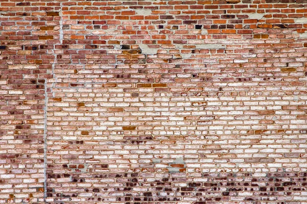 Grunge Covered Brick Wall Background Texture — Stock Photo, Image