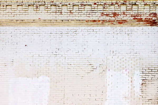 Textura de fondo de pared de ladrillo cubierto grunge — Foto de Stock