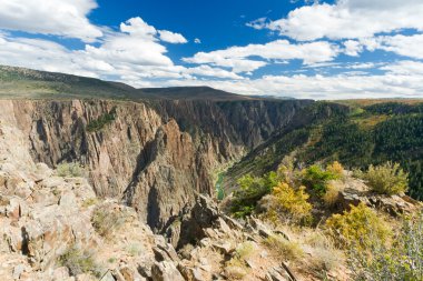 gunnison manzara siyah Kanyonu