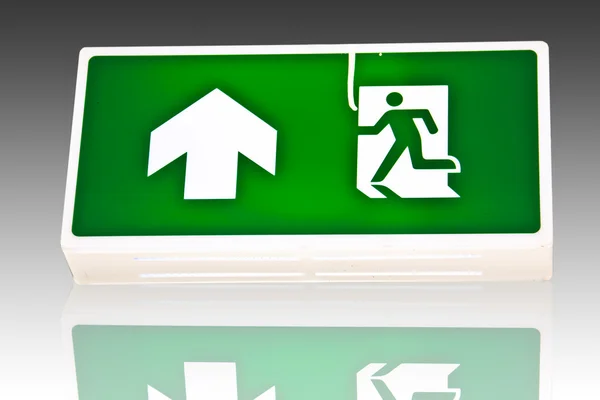 Fire exit signs. — Stock Photo, Image