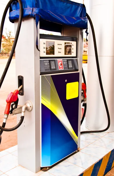 Distributore di benzina . — Foto Stock