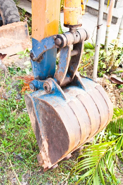 Backhoe digging arm. — Stock Photo, Image