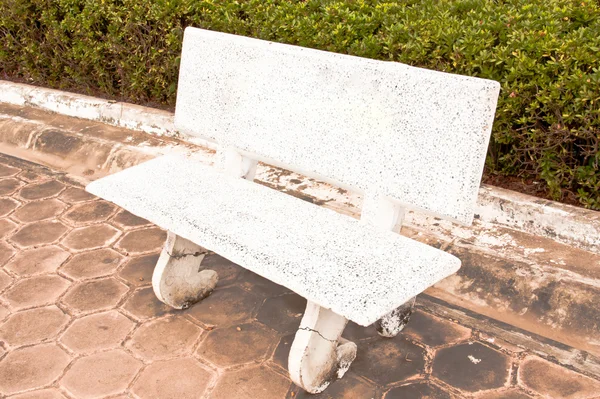 Cadeira de mármore . — Fotografia de Stock