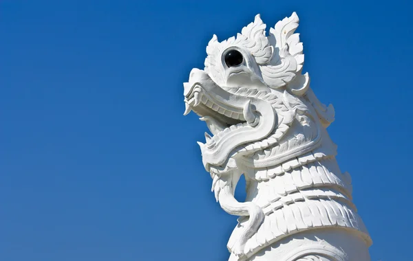 Tradycyjny tajski rzeźba lwa — Zdjęcie stockowe
