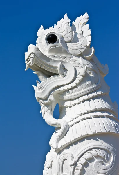 Статуя льва традиционного тайского стиля — стоковое фото
