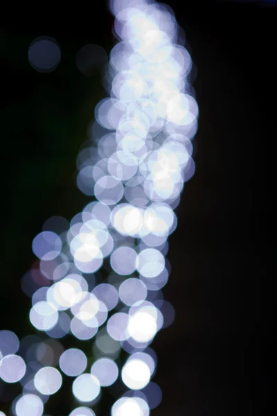 Luces borrosas en la noche — Foto de Stock