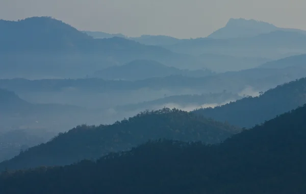 stock image Morning over mountain in northeast of Thailand