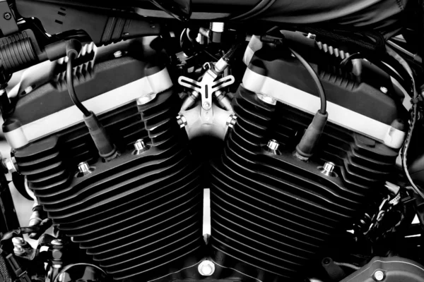 Motorkerékpár-motor — Stock Fotó