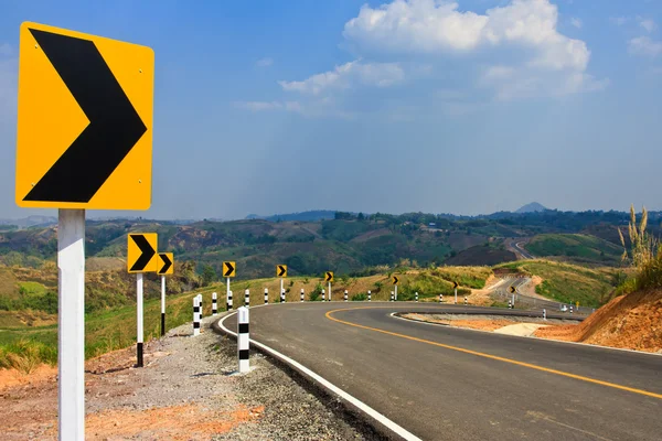 stock image Road on high mountain