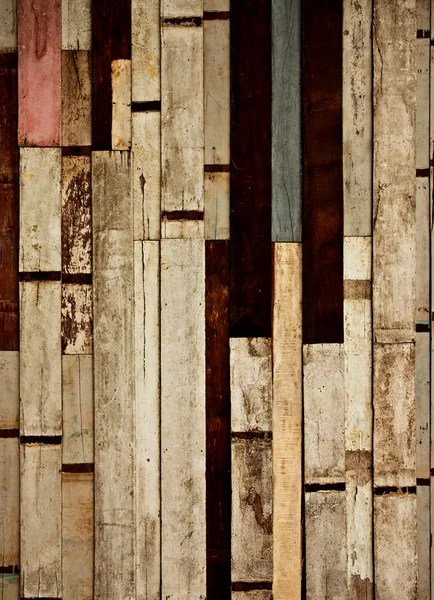 Gamla trä wall — Stockfoto