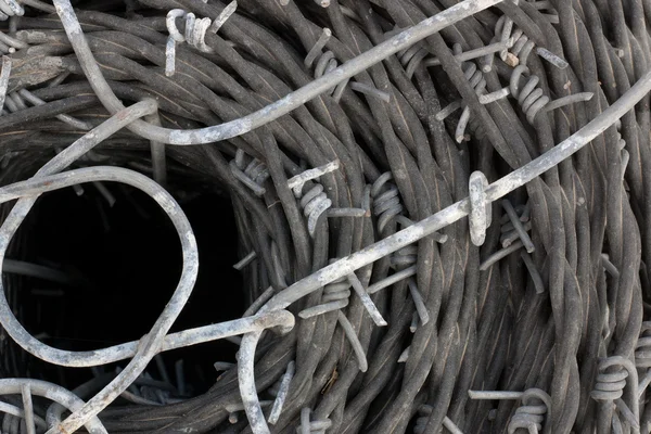 Roll of barb wire — Stock Photo, Image