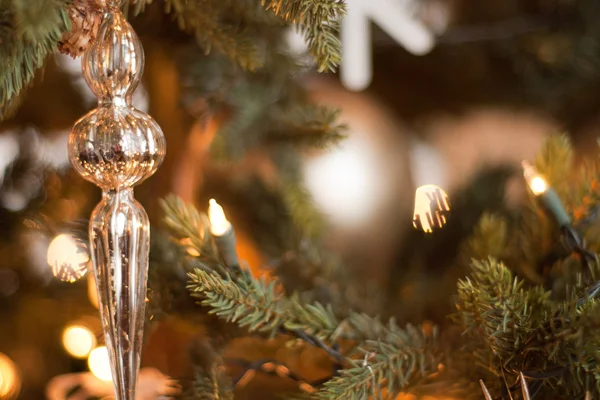 ガラス クリスマスの飾り — ストック写真