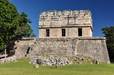 Mayan ruins - tulum, mexico clipart