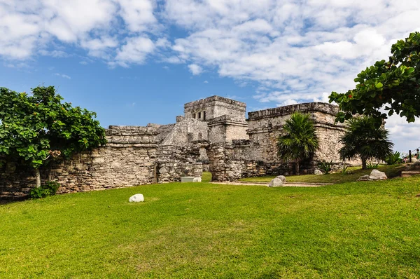 Maya harabelerini - tulum Meksika — Stok fotoğraf